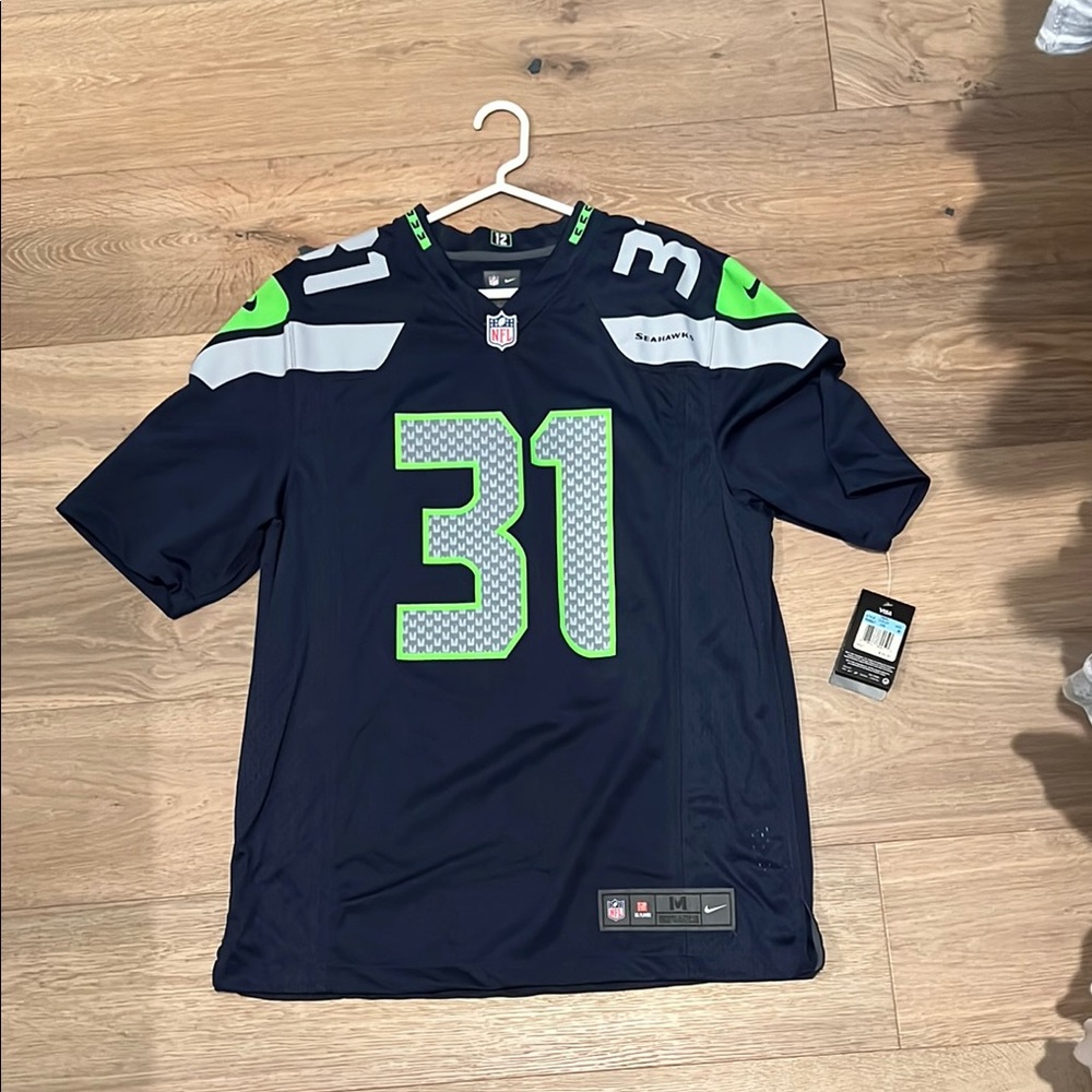 Nike Men's Navy Blue Football Jersey